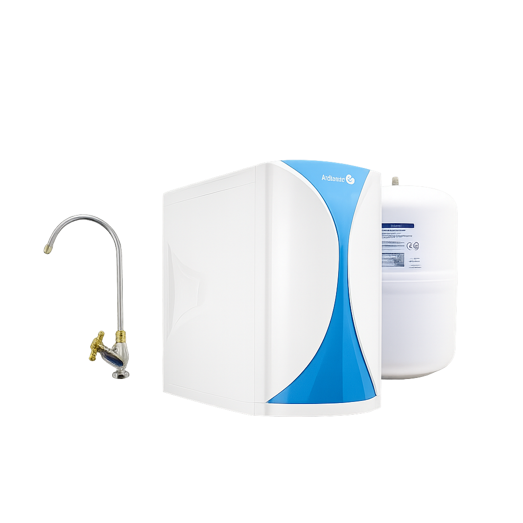 شعار شركة المعتصم لتقنيات تنقية المياه - توفير فلاتر ومحطات مياه عالية الجودة